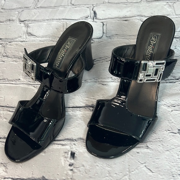 Brighton Shoes - Brighton black patent sandals